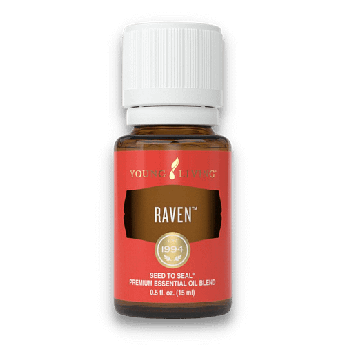 น้ำมันหอมระเหยสำหรับภูมิแพ้ เรเว่น young living raven essential oil blend 15ml